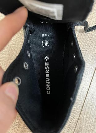 Кеди converse чорні оригінал 6