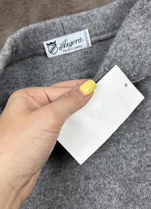 Жіноча шерстяна міні спідниця angora 5