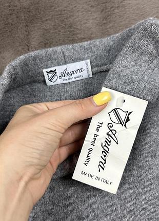 Жіноча шерстяна міні спідниця angora 4