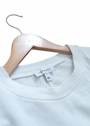 Стильная,плотная футболка topshop 6