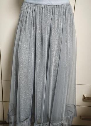 Длинная праздничная юбка, xs-s