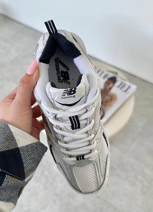 New balance 530 white/silver 2