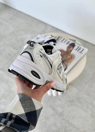 New balance 530 white/silver 5