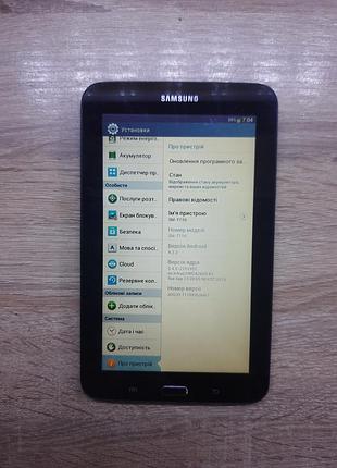 Б/у планшет samsung galaxy tab 3 lite sm-t110 1/8gb 7" wi-fi bluetooth