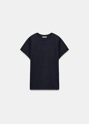 Графітова футболка zara