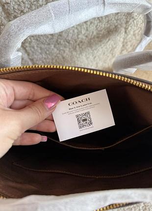 Сумка шопер coach sig tote 9