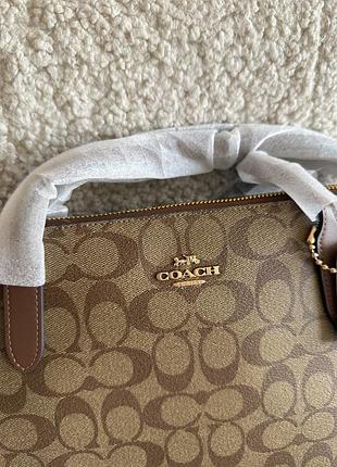Сумка шопер coach sig tote 4