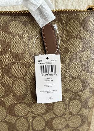 Сумка шопер coach sig tote 6