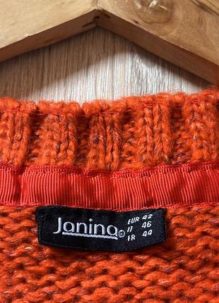 Яскравий в’язаний светр jonina, oversize 3