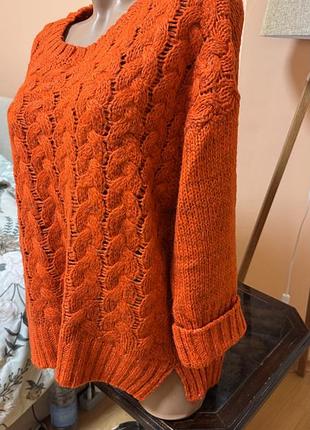 Яскравий в’язаний светр jonina, oversize 6