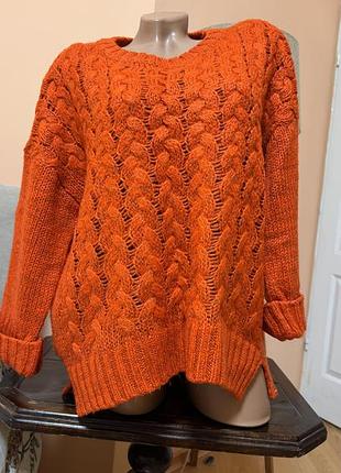 Яскравий в’язаний светр jonina, oversize 8