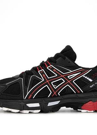 Asics gel-kahana 8 blackкросовки асикс гель кахана чорні 42