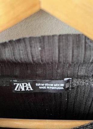 Плісирована блуза zara 5