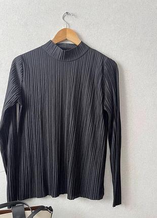 Плісирована блуза zara 4