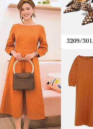 Сукня zara льон