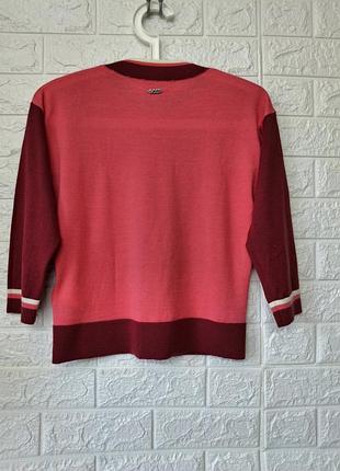Свитер/100%мерино шерсть/ рукаа 3/4/hugo boss 6