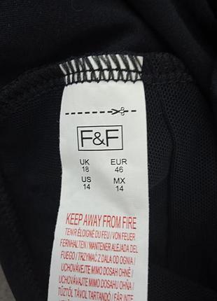 Стильный черный купальник f&amp;f 9