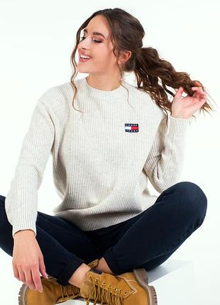 Бавовняний светр жіночий tommy jeans