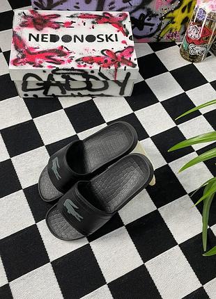 Чоловічі шльопанці lacoste fraisier