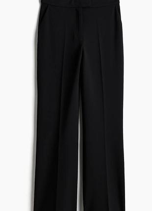 Брюки h&m із вмістом льону