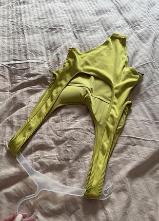 Купальник в рубчик zara 5