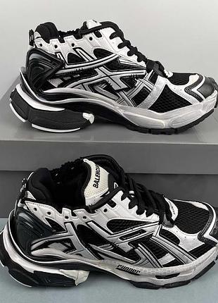 Кросівки balenciaga runner b and w