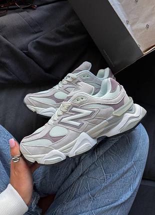 Кроссовки new balance 9060 light lavender 2