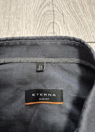 Мужская рубашка eterna,39(s-m)размер 5