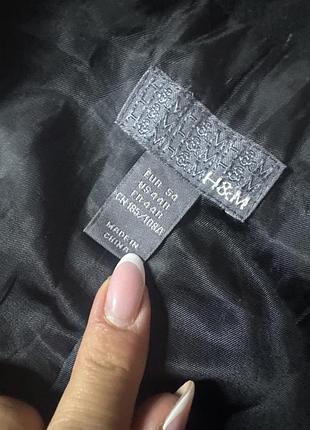 Шерстяне пальто h&m, xxl 3