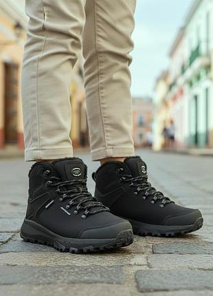 Мужские зимние термоботинки для подростка american club waterproof hl145/24 р.37,38,40,41