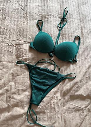 Купальник з люрексом calzedonia