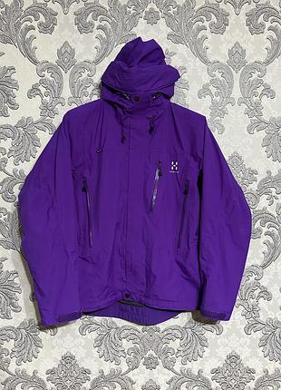 Haglofs жіноча трекінгова вітровка gore tex розмір с женская куртка гортекс