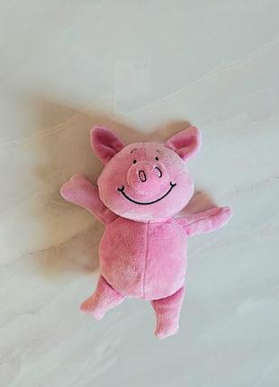 M&amp;s percy pig плюшева свинка marks &amp; spencer ≈22 см