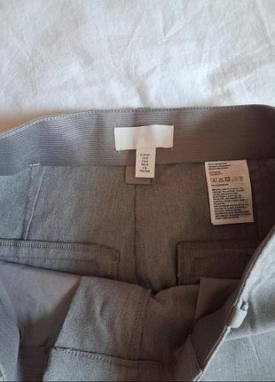Женские брюки брюки серые h&amp;m 6