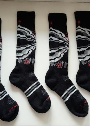 38-41р. шерстяные носки гольфы smartwool 5