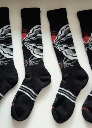 38-41р. шерстяные носки гольфы smartwool 6