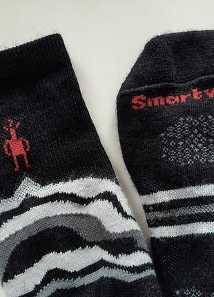 38-41р. шерстяные носки гольфы smartwool 3