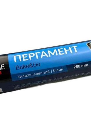 Пергамент для выпечки 50м белый 28см силикон тм proline