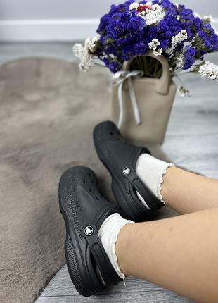 Оригінальні унісекс утеплені крокси crocs 3
