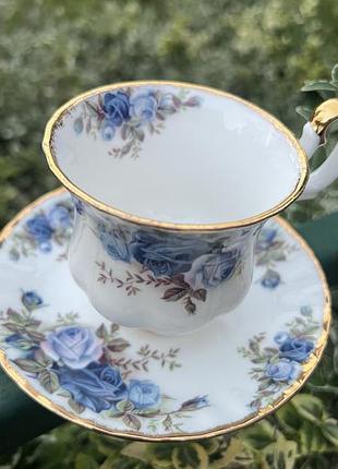 Чайна пара , royal albert moonlight rose 2