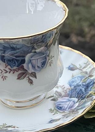Чайна пара , royal albert moonlight rose 4