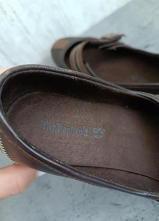 Timberland, кожаные туфли, макаксины 7