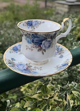 Чайна пара , royal albert moonlight rose
