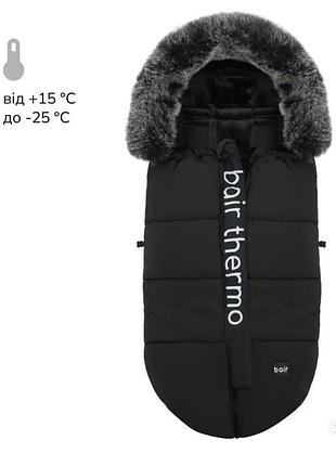 Теплий конверт bair alaska thermo та рукавиці.
