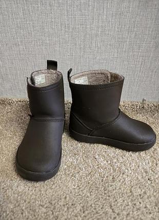 Осенние сапоги crocs, демісезонні осінні чоботи crocs c8, наш 25 р., устілка 15,5 см.