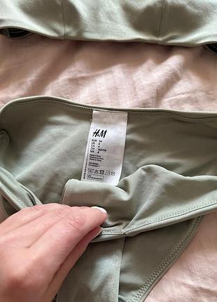 Салатовый купальник h&amp;m 3
