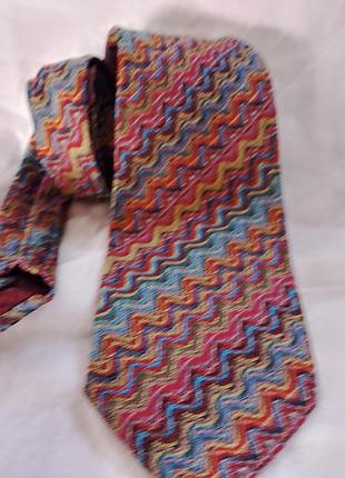 Винтажный галстук от missoni 3