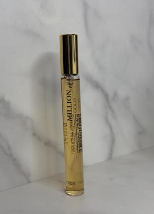 Rabanne million gold for her парфумована вода з можливістю повторного наповнення для жінок 10ml