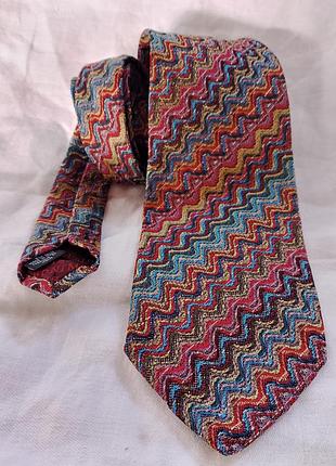 Винтажный галстук от missoni 2