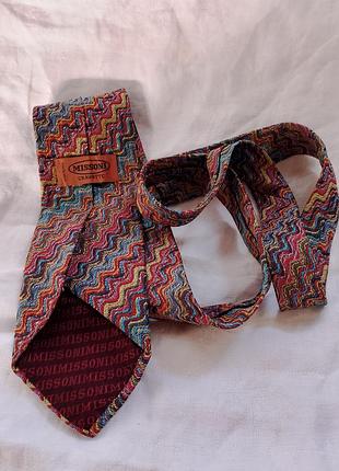 Винтажный галстук от missoni 6